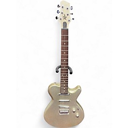 Used Rogue Lipstick Gold Sparkle Solid Body Electric Guitar