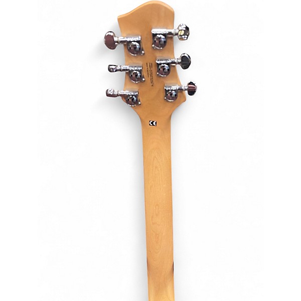 Used Rogue Lipstick Gold Sparkle Solid Body Electric Guitar