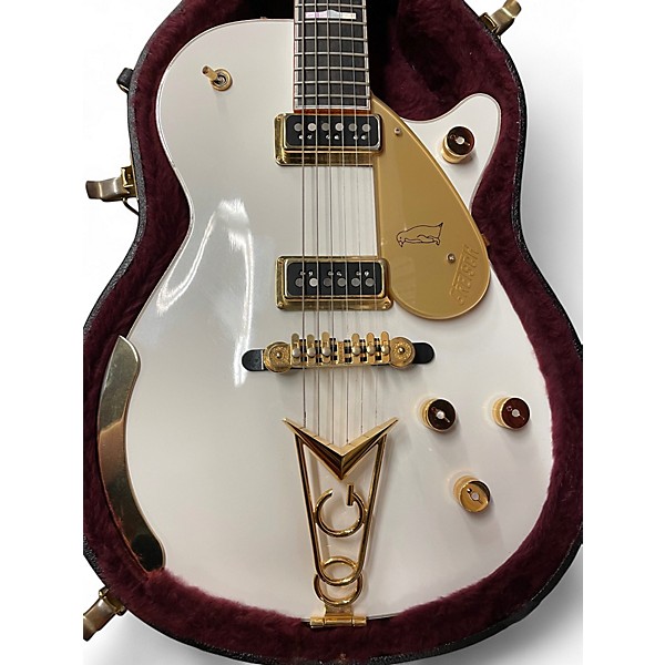 Used Gretsch Guitars Penguin Alpine White Hollow Body Electric Guitar