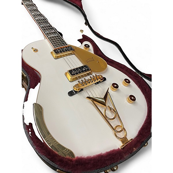 Used Gretsch Guitars Penguin Alpine White Hollow Body Electric Guitar