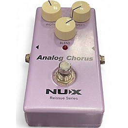 Used NUX Analog Chorus Effect Pedal