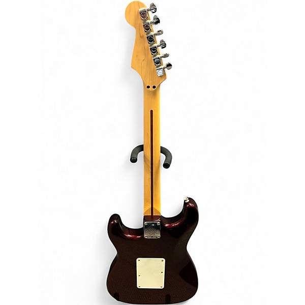 Used Fender Standard Stratocaster FRHSS Midnight Wine Solid Body Electric Guitar