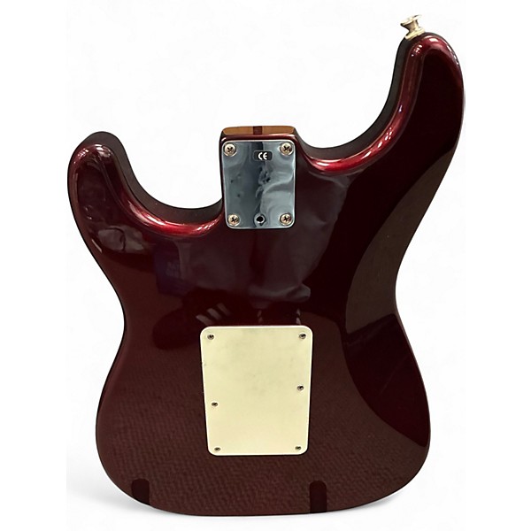 Used Fender Standard Stratocaster FRHSS Midnight Wine Solid Body Electric Guitar