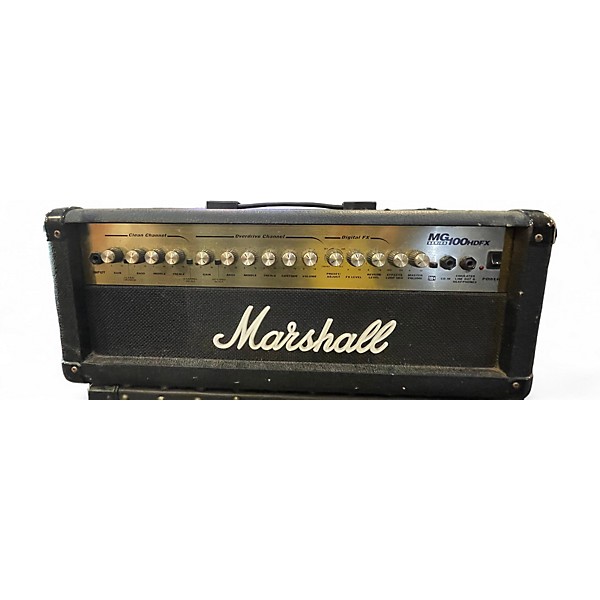 Used Marshall MG100HDFX 100W Solid State Guitar Amp Head