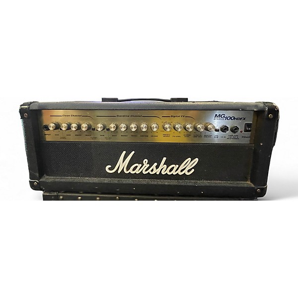 Used Marshall MG100HDFX 100W Solid State Guitar Amp Head