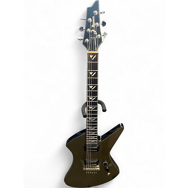 Used Ibanez ADD120 GRAY SPARKLE Solid Body Electric Guitar