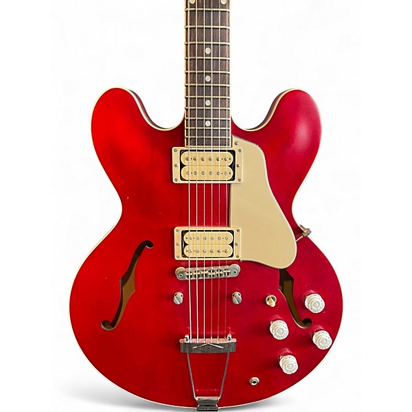 Used Gibson Mod Shop ES-335 Matte Red Hollow Body Electric Guitar