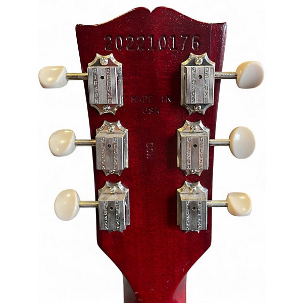 Used Gibson Mod Shop ES-335 Matte Red Hollow Body Electric Guitar