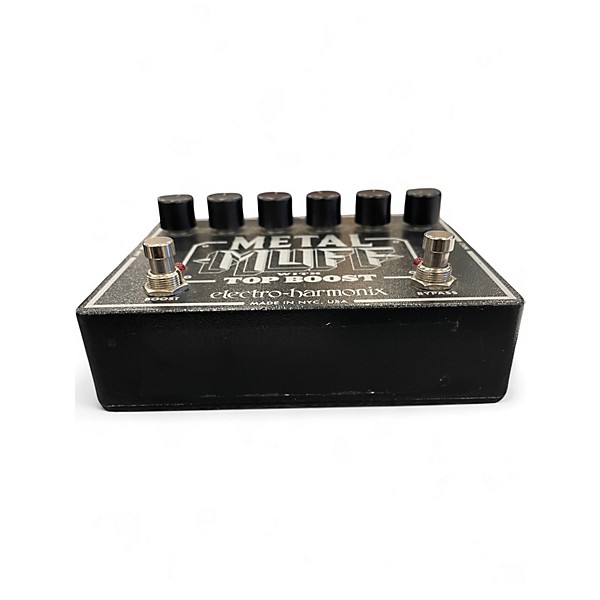 Used Electro-Harmonix Metal Muff Distortion With Top Boost Effect Pedal