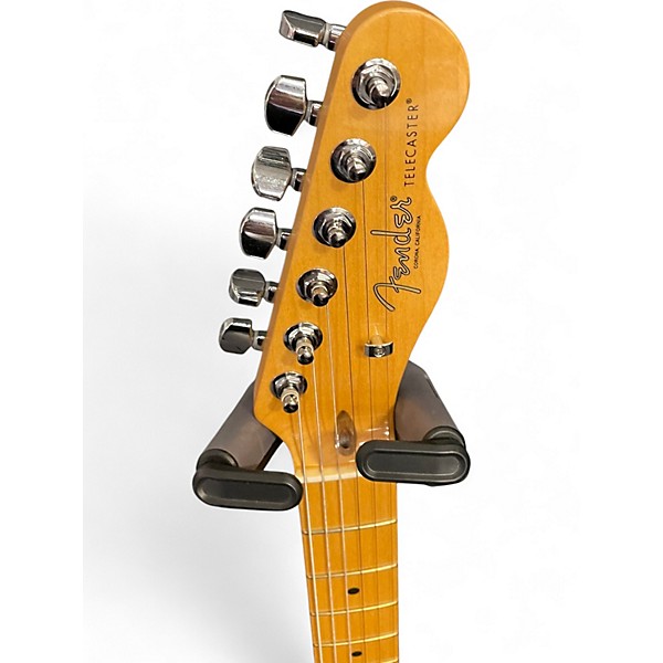 Used Fender American Professional II Telecaster Miami Blue Solid Body Electric Guitar