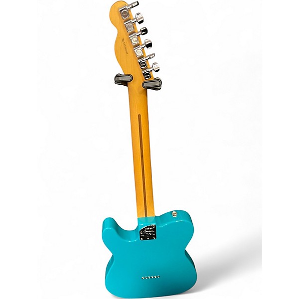 Used Fender American Professional II Telecaster Miami Blue Solid Body Electric Guitar