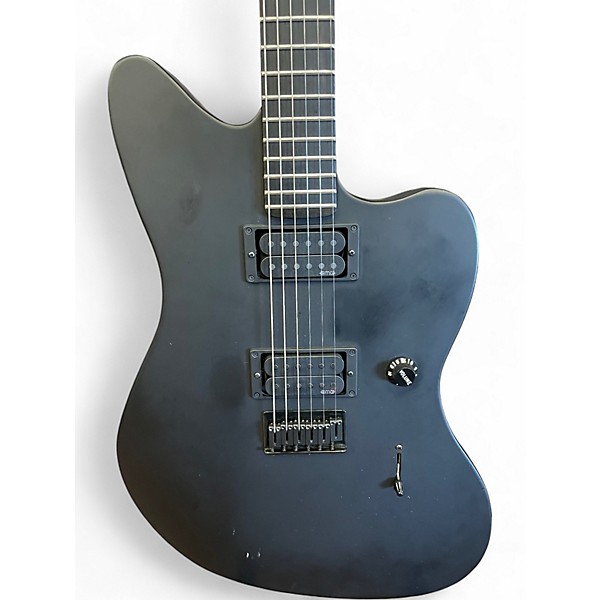 Used Fender Jim Root Signature Jazzmaster Black Solid Body Electric Guitar