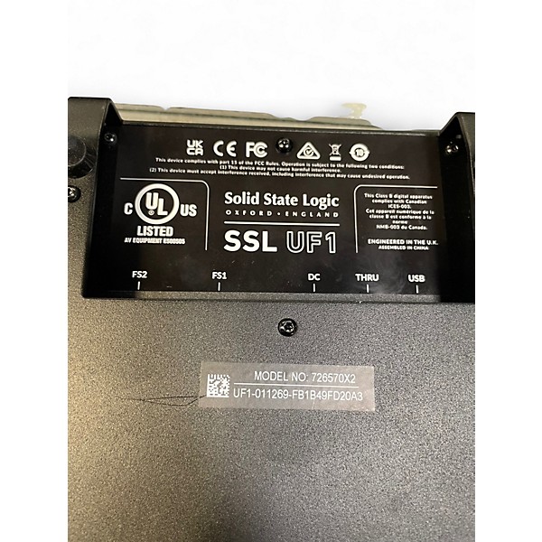 Used Solid State Logic SSL UF1 Control Surface