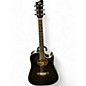 Used Eleca EAG12TSBK Trans Black Acoustic Electric Guitar thumbnail