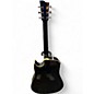 Used Eleca EAG12TSBK Trans Black Acoustic Electric Guitar