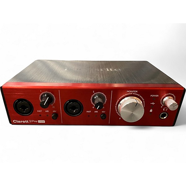 Used Focusrite Clarett 2Pre Audio Interface