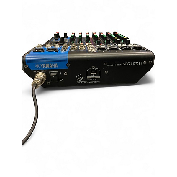 Used Yamaha MG10XU 10 Channel Mixer with Effects Unpowered Mixer