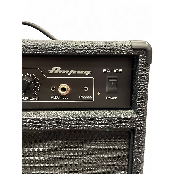 Used Ampeg BA108 25W 1X8 Bass Combo Amp