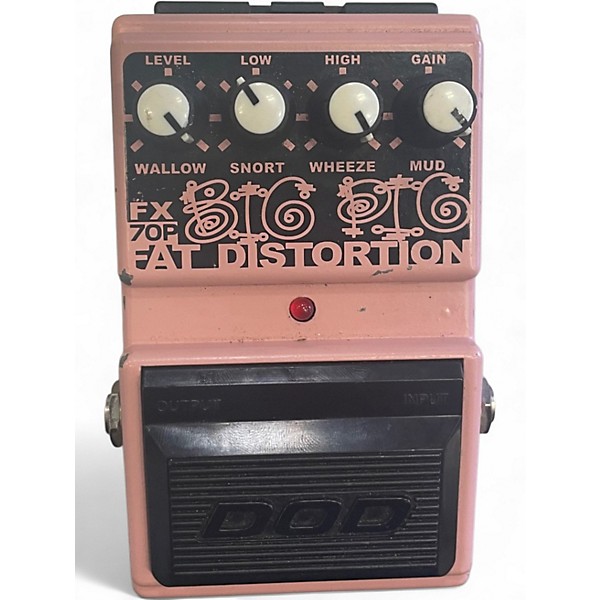 Used DOD FX70P Big Pig Fat Distortion Effect Pedal