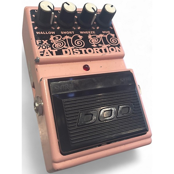 Used DOD FX70P Big Pig Fat Distortion Effect Pedal
