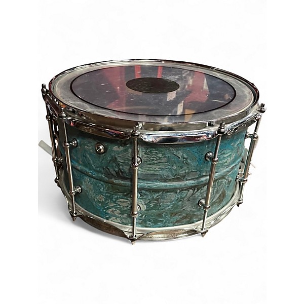 Used Pork Pie 14in Pork Pie Brass Patina 8X14 PATINA Drum