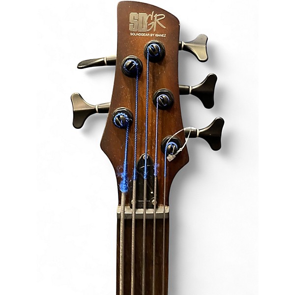Used Ibanez SRH505F 2 Tone Sunburst Electric Bass Guitar