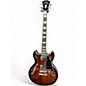 Used D'Angelico Premier Mini DC Brown Sunburst Hollow Body Electric Guitar thumbnail