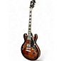 Used D'Angelico Premier Mini DC Brown Sunburst Hollow Body Electric Guitar