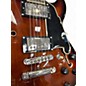 Used D'Angelico Premier Mini DC Brown Sunburst Hollow Body Electric Guitar