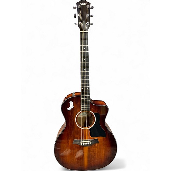 Used Taylor 224CEKDLX Koa Burst Acoustic Electric Guitar