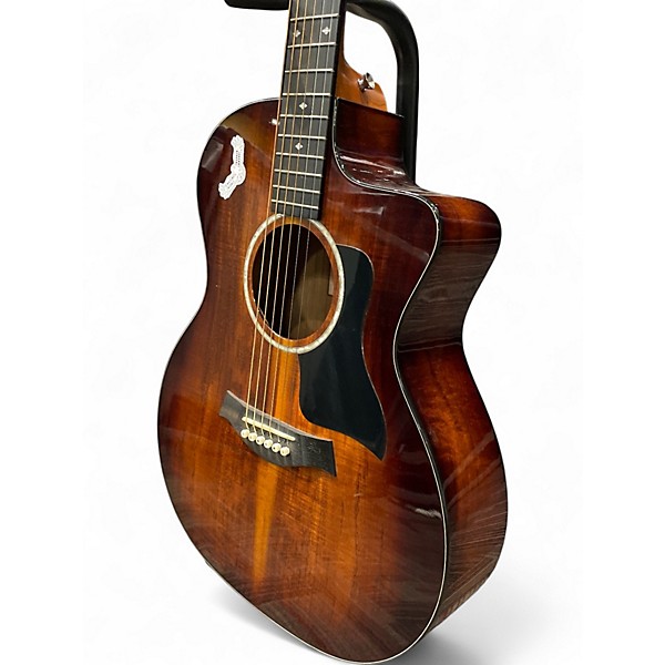 Used Taylor 224CEKDLX Koa Burst Acoustic Electric Guitar
