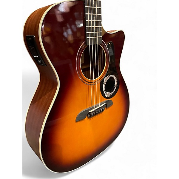 Used Alvarez RG260CESB Brown Sunburst Acoustic Electric Guitar