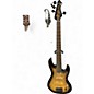 Used 2000s Bossa TUJB5 TIGER'S BURL 2 COLOR BURST GLOSS Electric Bass Guitar thumbnail