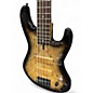 Used 2000s Bossa TUJB5 TIGER'S BURL 2 COLOR BURST GLOSS Electric Bass Guitar