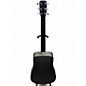 Used LAVA MUSIC L1809B Flat Black Acoustic Electric Guitar