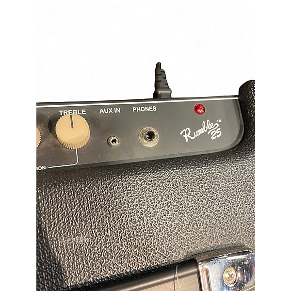 Used Fender Rumble 25 25W 1x8 Bass Combo Amp