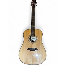 Used Alvarez AD60 Herringbone Natural Acoustic Guitar