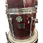 Used Pearl 5 Piece Export Wine Red Drum Kit