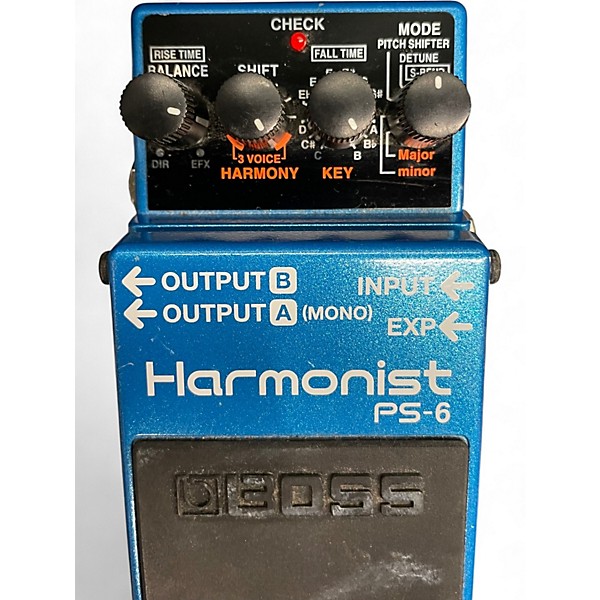 Used BOSS PS6 Harmonist Effect Pedal