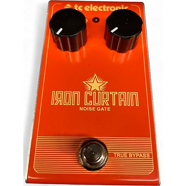 Used TC Electronic IRON CURTAIN NOISE GATE Effect Pedal