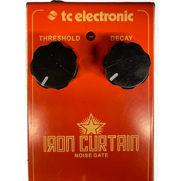 Used TC Electronic IRON CURTAIN NOISE GATE Effect Pedal