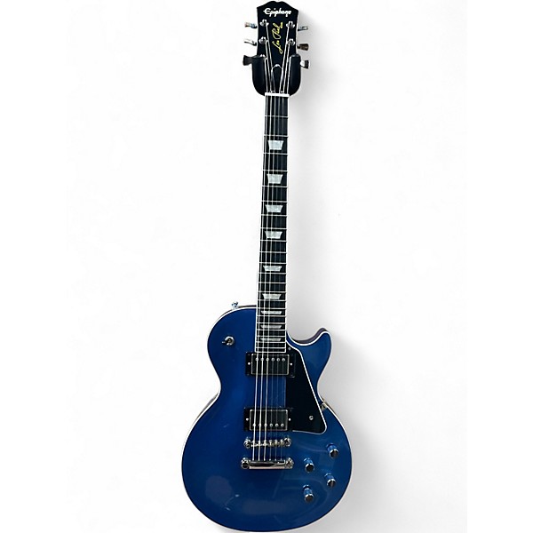 Used Epiphone LES PAUL MODERN RADIO BLUE METALLIC Solid Body Electric Guitar