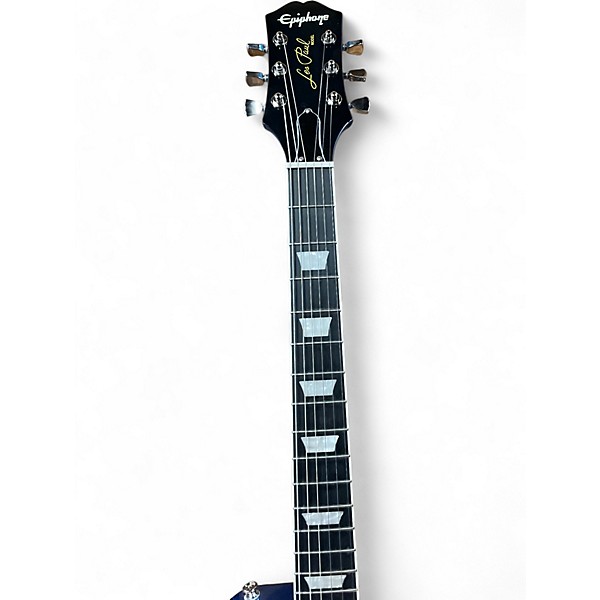 Used Epiphone LES PAUL MODERN RADIO BLUE METALLIC Solid Body Electric Guitar