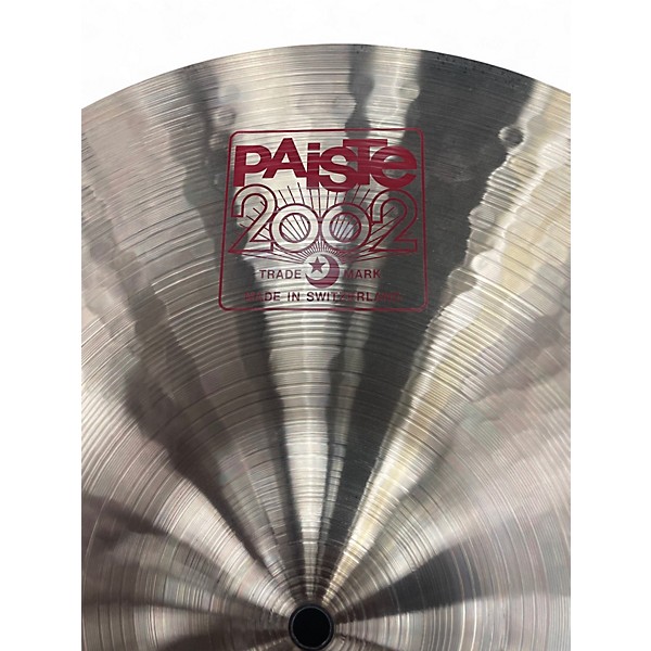 Used Paiste 19in 2002 Thin Crash Cymbal