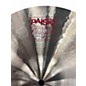 Used Paiste 19in 2002 Thin Crash Cymbal