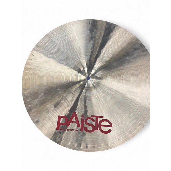 Used Paiste 19in 2002 Thin Crash Cymbal