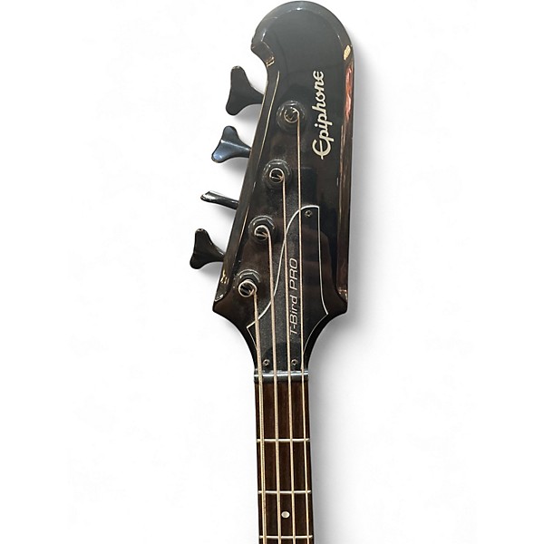 Used Epiphone TBIRD PRO BASS BLACK Electric Bass Guitar
