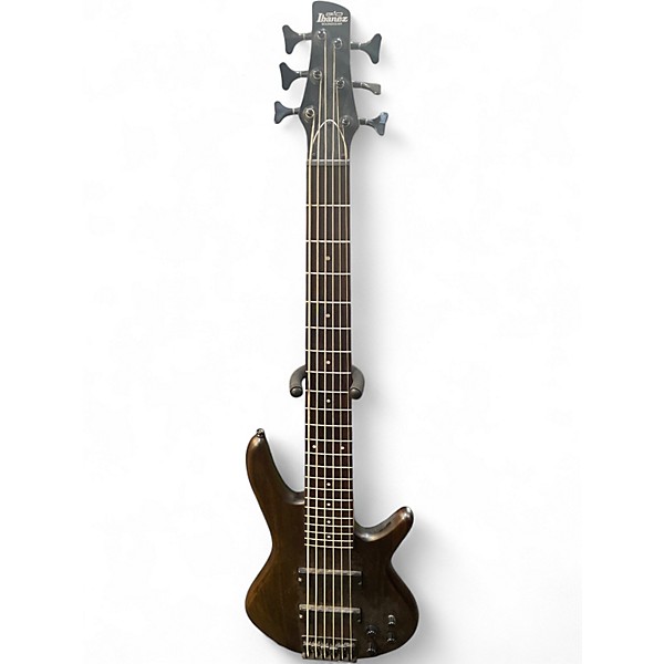 Used Ibanez GSR206 6 String Walnut Electric Bass Guitar