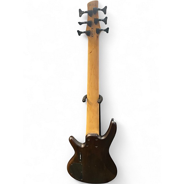 Used Ibanez GSR206 6 String Walnut Electric Bass Guitar