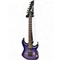 Used Ibanez RG421QMCBB Cerulean Blue Burst Solid Body Electric Guitar thumbnail